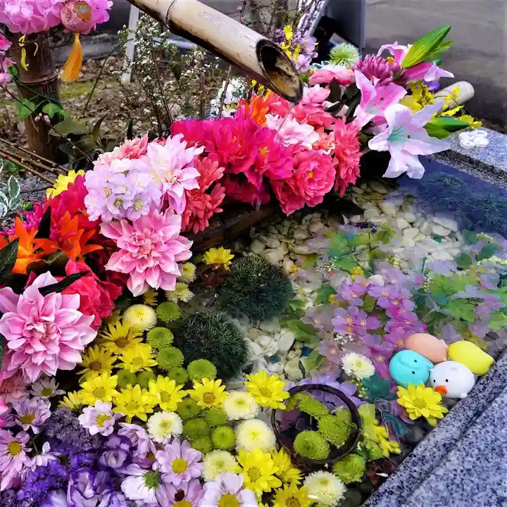 陽林寺の手水舎