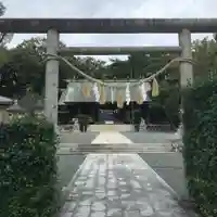 大岩神明宮の鳥居