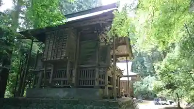 安波賀春日神社の本殿・本堂