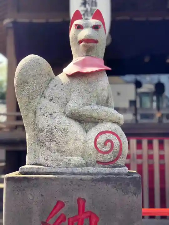 久富稲荷神社の狛犬