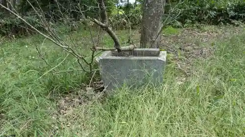 面白内神社の手水