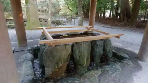 伊勢神宮内宮（皇大神宮）の手水舎