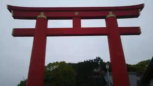 自凝島神社の鳥居