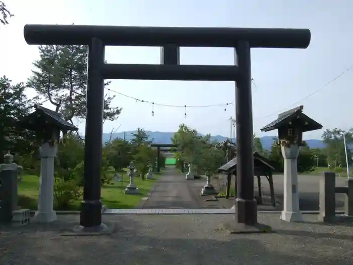 奈井江神社の鳥居