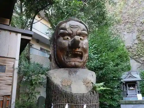 大綱金刀比羅神社の像