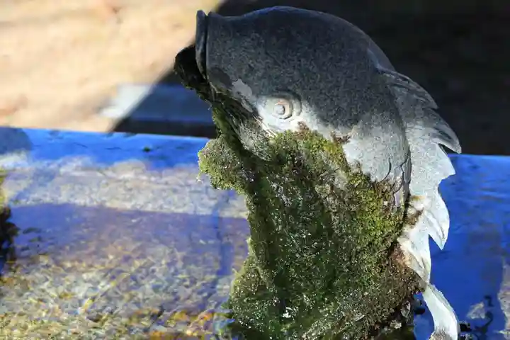 神炊館神社 ⁂奥州須賀川総鎮守⁂の手水舎