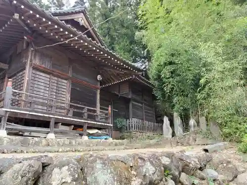 上蒔田椋神社の本殿