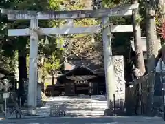 諏訪大社下社春宮の鳥居