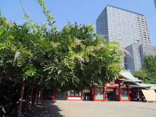 日枝神社の庭園