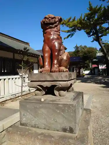 大洗磯前神社の狛犬