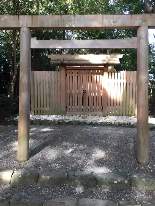 河原淵神社(豊受大神宮摂社)の鳥居