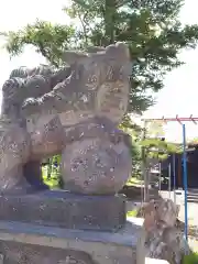 対雁通相馬神社の狛犬