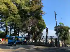 川田八幡神社の景色