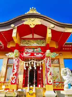 加波山神社真壁拝殿の本殿・本堂