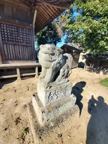 東箭神社の狛犬