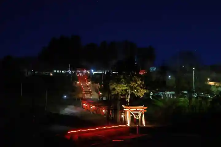 高屋敷稲荷神社の景色