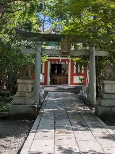 麄香神社の鳥居