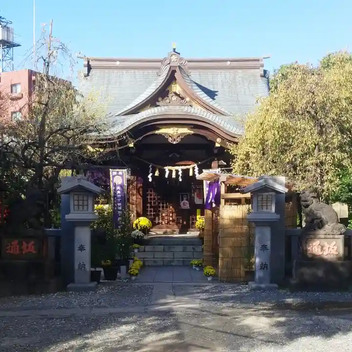 牛天神北野神社の本殿・本堂