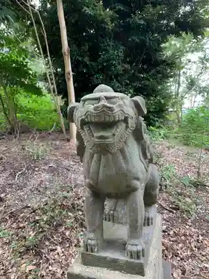 坂戸神社の狛犬