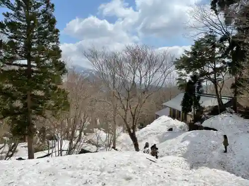 戸隠神社奥社の景色