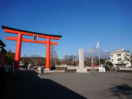 富士山本宮浅間大社の鳥居