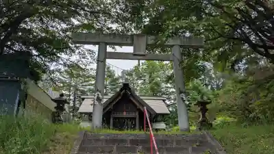 南富良野神社の鳥居