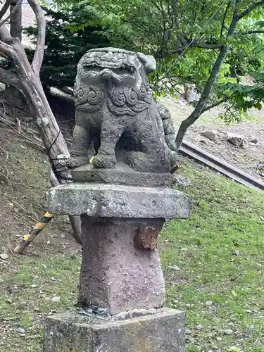 白糠厳島神社の狛犬