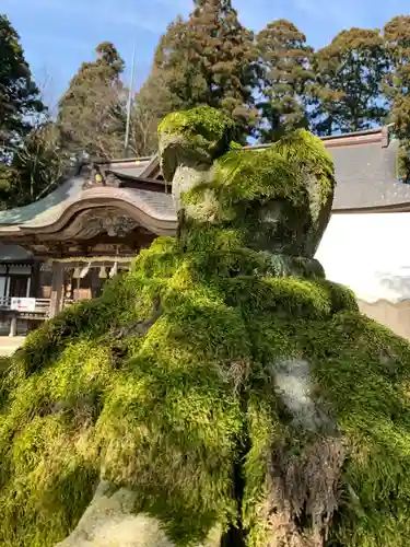 劒神社の狛犬