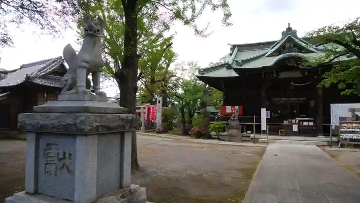 半田稲荷神社の狛犬