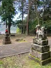 有子山稲荷神社の狛犬