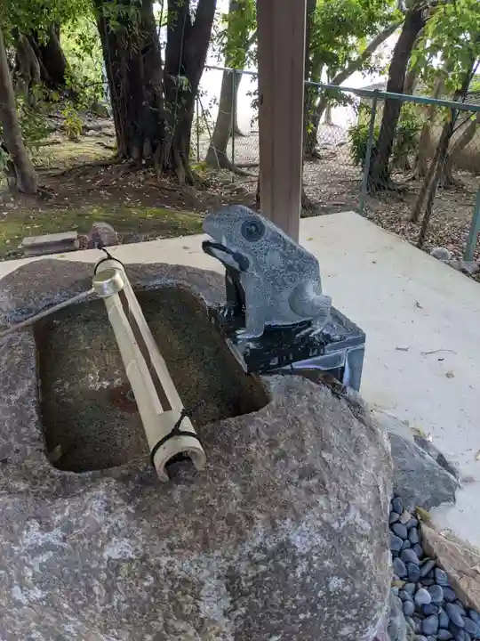 両社宮神社(宮町)の手水舎