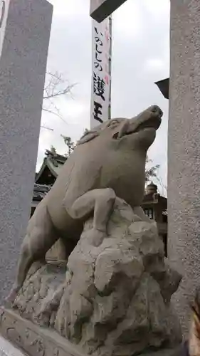 護王神社の狛犬