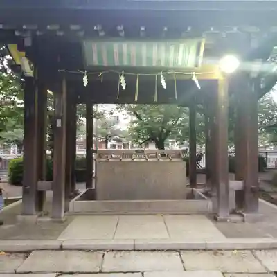 荏原神社の手水舎