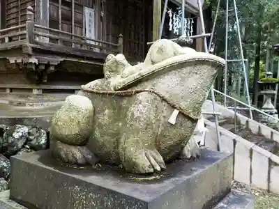 姥宮神社の狛犬