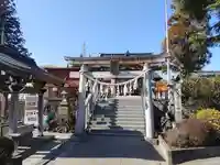 武蔵第六天神社の鳥居