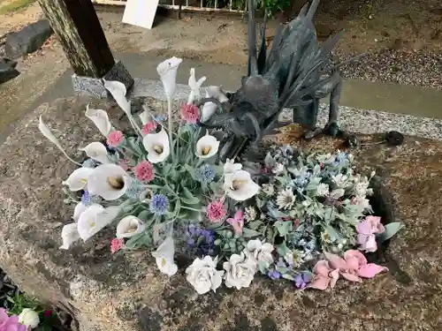 彌都加伎神社の手水舎