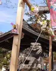小鹿神社の狛犬