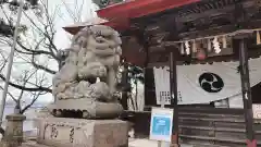 隠津島神社の狛犬