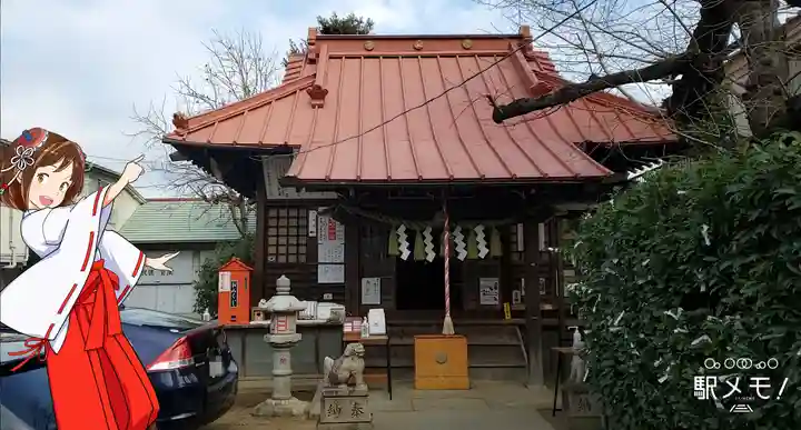 染井稲荷神社の本殿・本堂