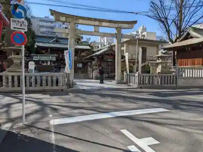 下谷神社の鳥居