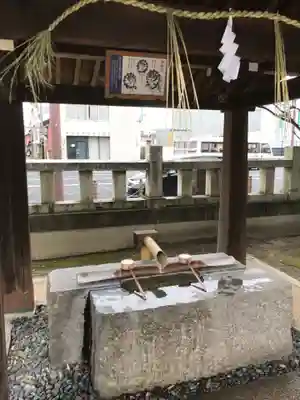 賀茂神社天満宮の手水舎