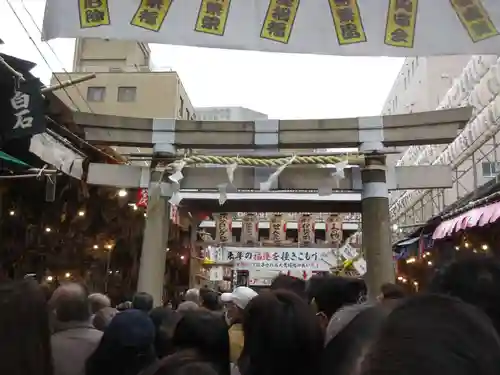 鷲神社の鳥居