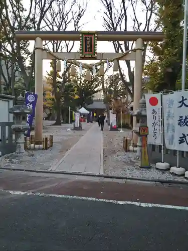 蛇窪神社の鳥居
