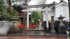 下谷神社の鳥居