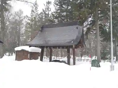 鷹栖神社の手水舎