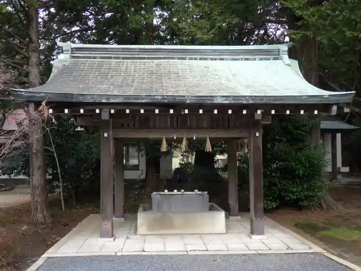 名和神社の手水舎
