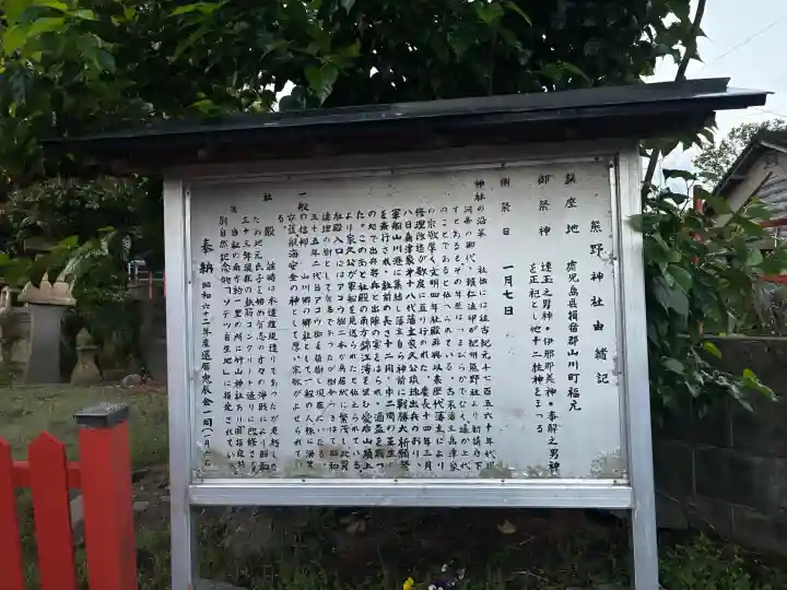 熊野神社の{uncategorized: "未分類", other: "その他", undefined: "問題あり", building: "その他建物", grave: "お墓", sacred_gate: "鳥居", guardian: "狛犬", statue: "像", buddha: "仏像", history: "歴史", nature: "自然", garden: "庭園", animal: "動物", pagoda: "塔", temizu: "手水舎", mountain_gate: "山門・神門", sanctuary: "本殿・本堂", subordinate: "末社・摂社", art: "芸術", scenery: "景色", jizo: "地蔵", ema: "絵馬", goshuin: "御朱印", omikuji: "おみくじ", items: "授与品その他", amulet: "お守り", goshuincho: "御朱印帳", eats: "食事", festival: "お祭り", votive_dance: "神楽", shichigosan: "七五三参", wedding: "結婚式", experience: "体験その他", initially: "初詣", around: "周辺", anti_infection: "感染症対策"}