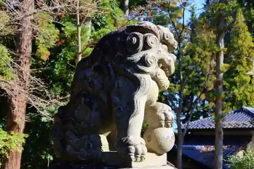 隠津島神社の狛犬