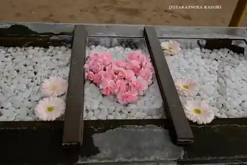 根岸八幡神社の手水舎