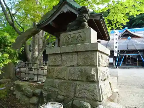 温泉神社〜いわき湯本温泉〜の狛犬